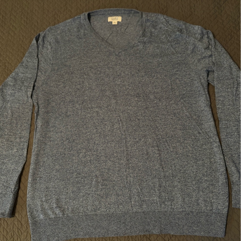 XL Blue Croft & Barrow Light Sweater